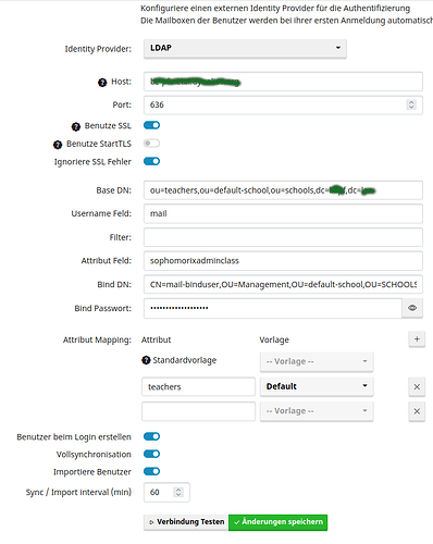 ldap-in-mailcow